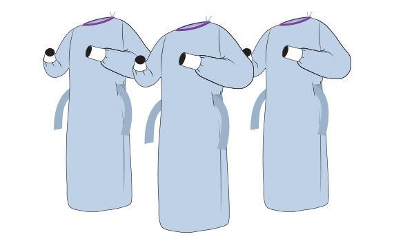 The ChemoGuard™ chemotherapy gown was designed to provide maximum protection from hazardous drugs.